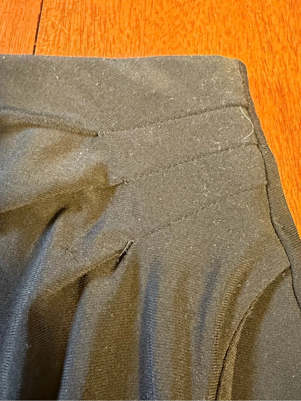 White House Black Market Black Draped Faux Wrap Maxi Skirt Medium Chic Classic